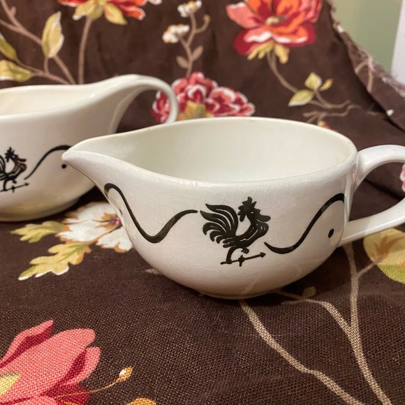 Chicken design 3 piece set sugar creamery set - Picture 2 of 4